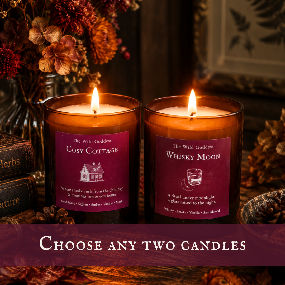 Wild Goddess Candle Duo – Choose Any 2 Scents