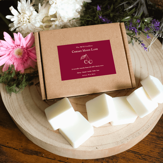 Cherry Moon Lane Luxury Wax Melts | Cherry, Almond & Tonka - The Wild Goddess