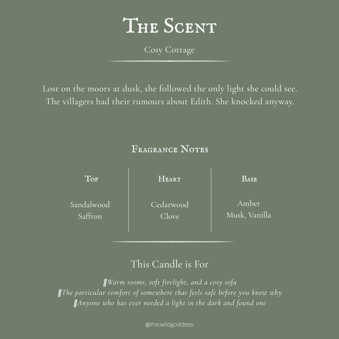 Cosy Cottage Luxury Wax Melts | Sandalwood, Amber & Vanilla - The Wild Goddess