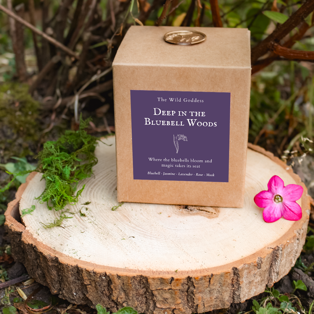 Deep in the Bluebell Woods Folklore Candle