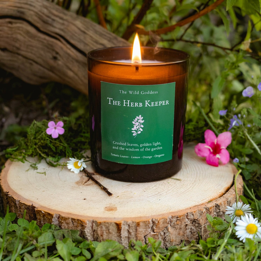 The Herb Keeper Folklore Candle - The Wild Goddess