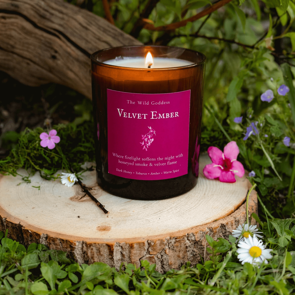 Velvet Ember Folklore Candle - The Wild Goddess