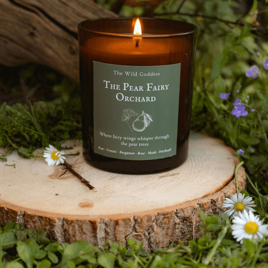 The Pear Fairy Orchard Folklore Candle - The Wild Goddess