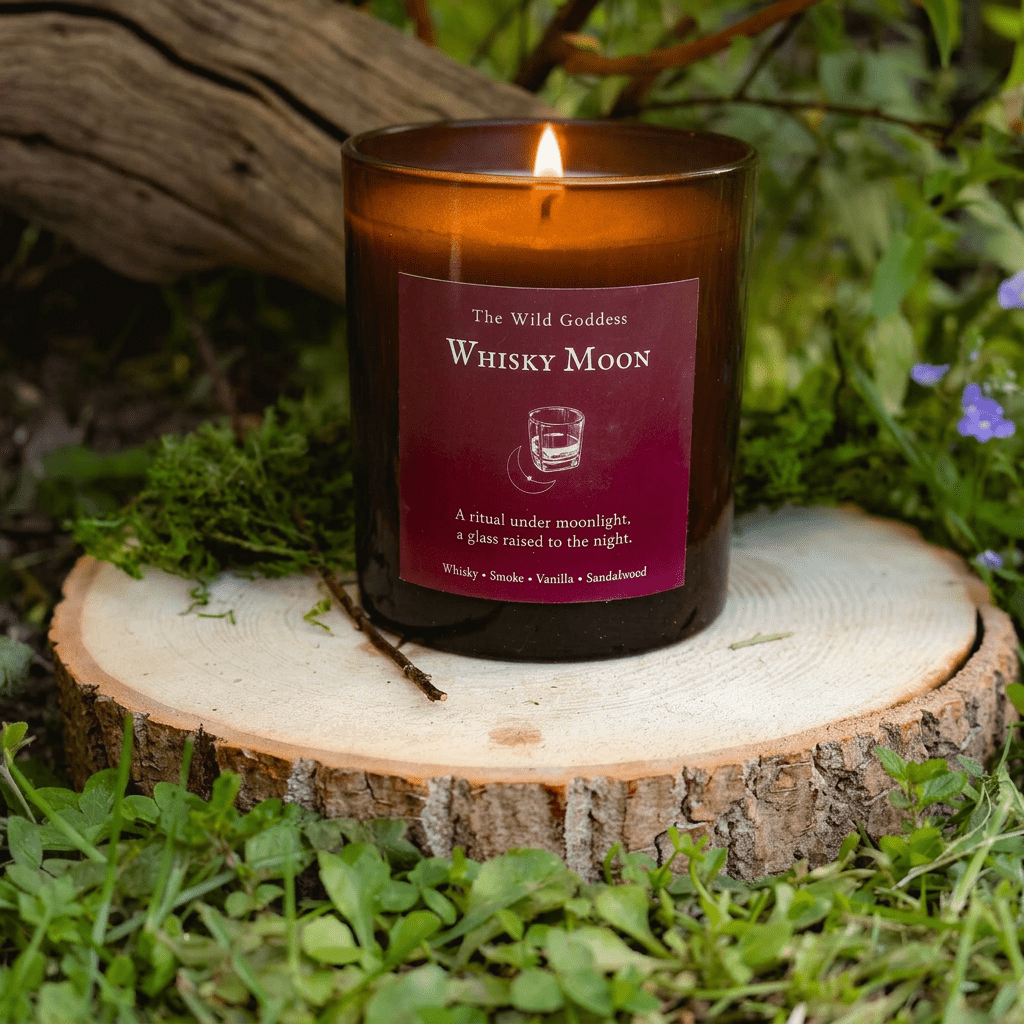 Whisky Moon Folklore Candle - The Wild Goddess