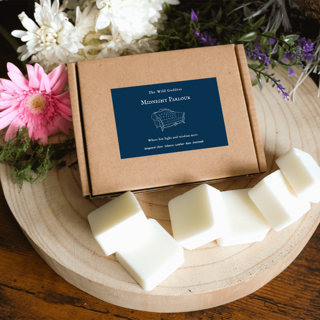 Midnight Parlour Luxury Wax Melts | Rum, Tobacco & Leather - The Wild Goddess