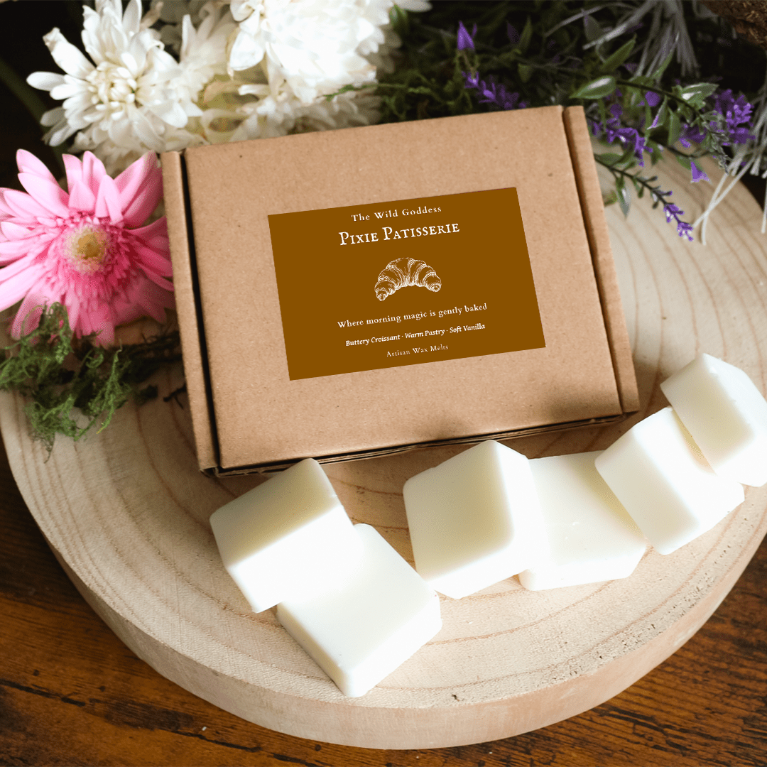 Pixie Patisserie Luxury Wax Melts | Buttery Pastry & Vanilla - The Wild Goddess