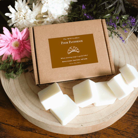 Pixie Patisserie Luxury Wax Melts | Buttery Pastry & Vanilla - The Wild Goddess