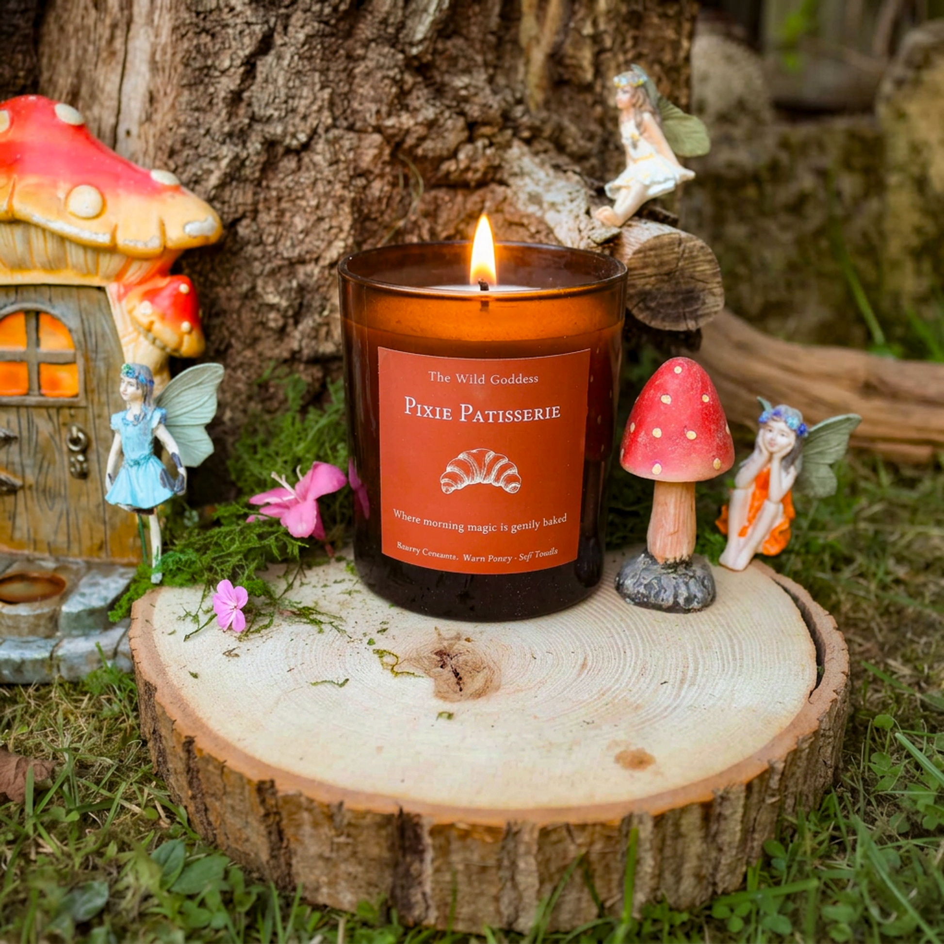 Pixie Patisserie Folklore Candle - The Wild Goddess