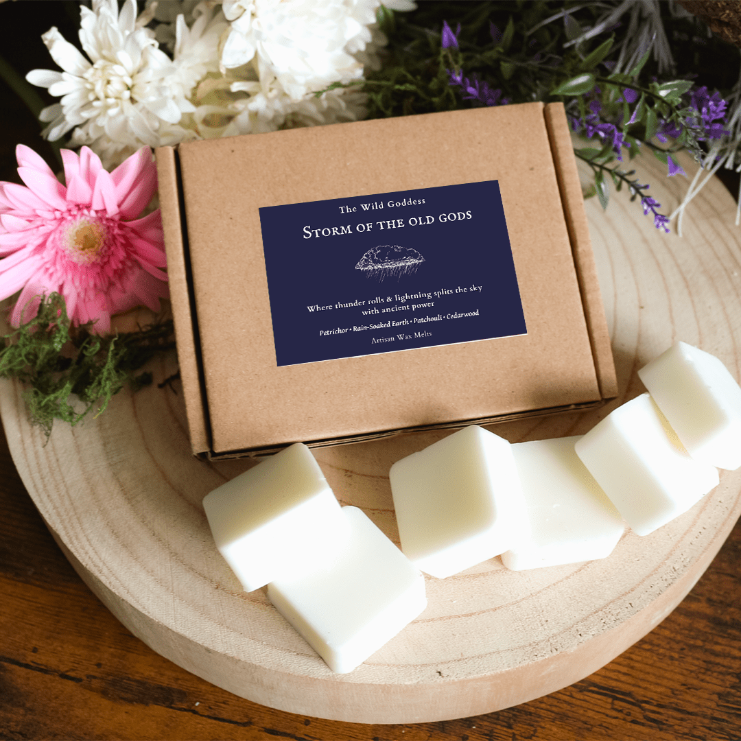 Storm of the Old Gods Luxury Wax Melts | Petrichor Scent - The Wild Goddess