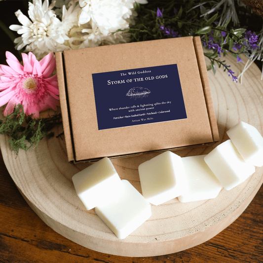 Storm of the Old Gods Luxury Wax Melts | Petrichor Scent - The Wild Goddess