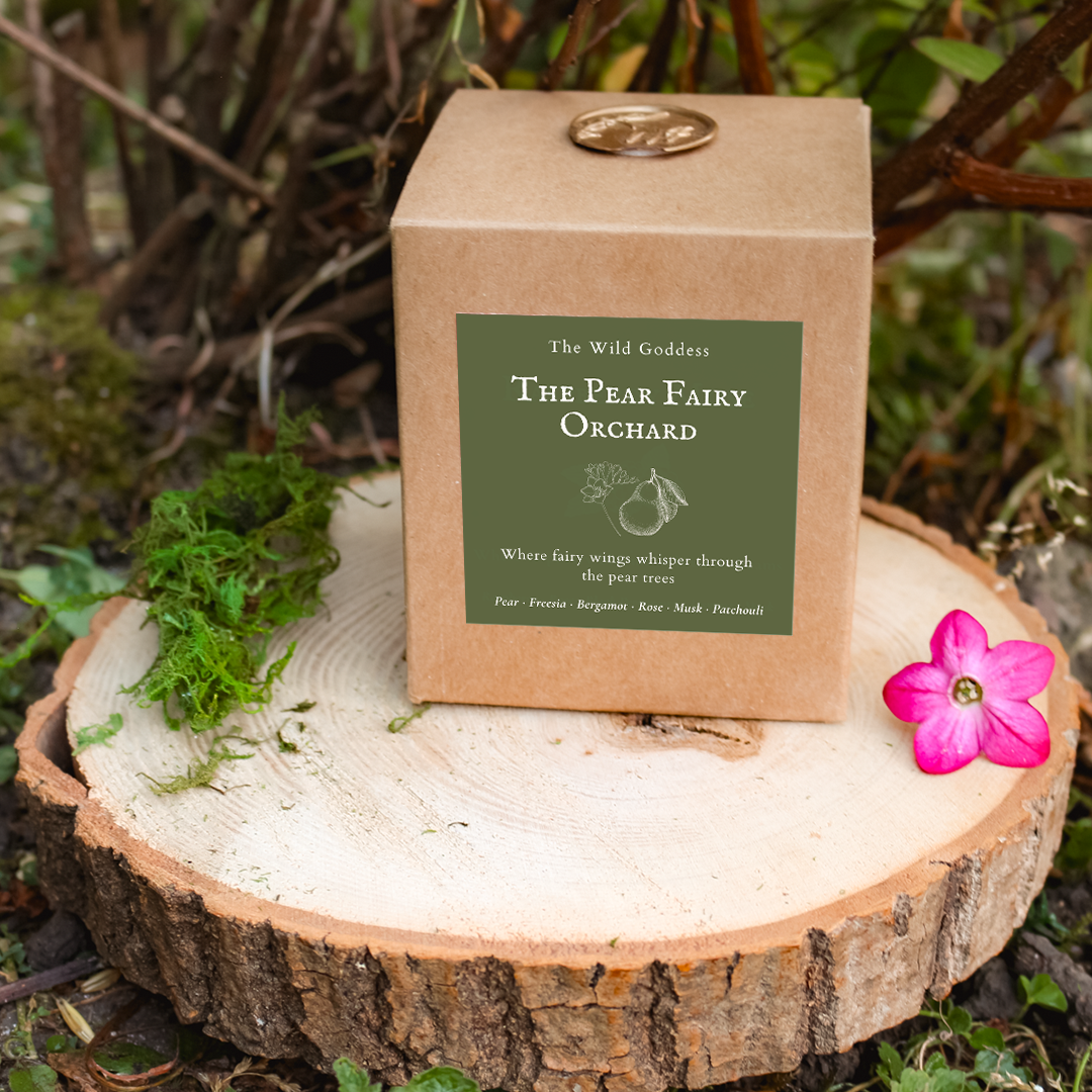 The Pear Fairy Orchard Folklore Candle
